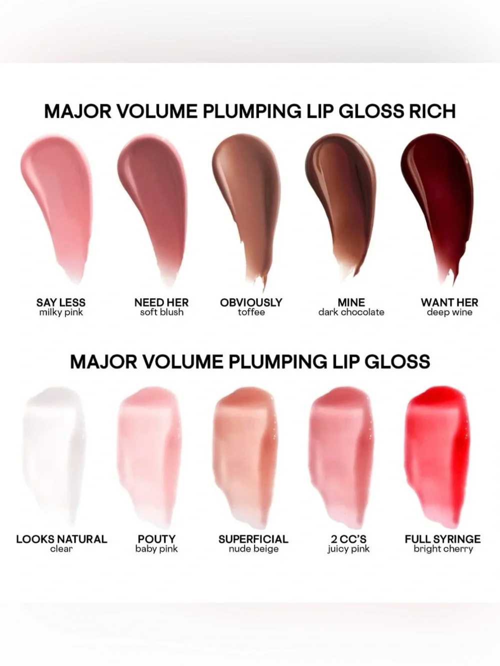 Patrick Ta Lip Gloss Duo in Rose Gold and Dusty Pink